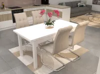 Berta asztal (160x80+40) 2